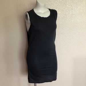 Joe’s Jeans Knit Sleeveless Casual Dress Size M Black New